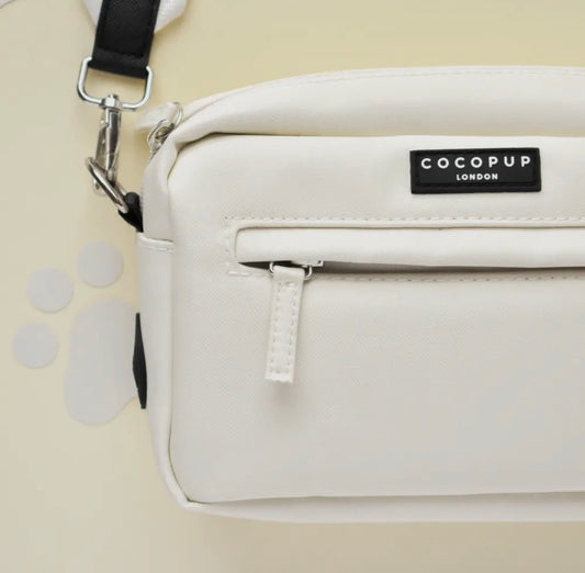 Cocopup London Dog Walking Bag - Oyster White