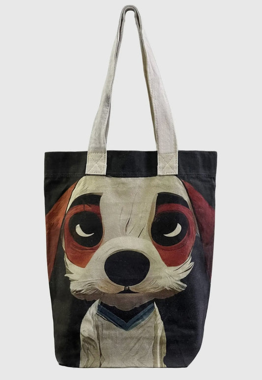 Jack Russell Dog Print Tote Bag