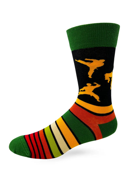 Surely Not Everybody Was Kung Fu Fighting Men's Novelty Crew