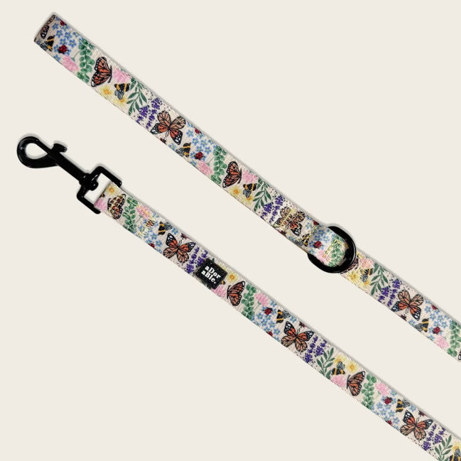 Dog Lead - Bumbles & Butterflies