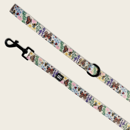 Dog Lead - Bumbles & Butterflies