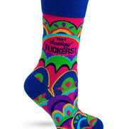 Not Today Fuckers Women's Novelty Crew Socks