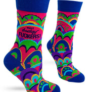 Not Today Fuckers Women's Novelty Crew Socks