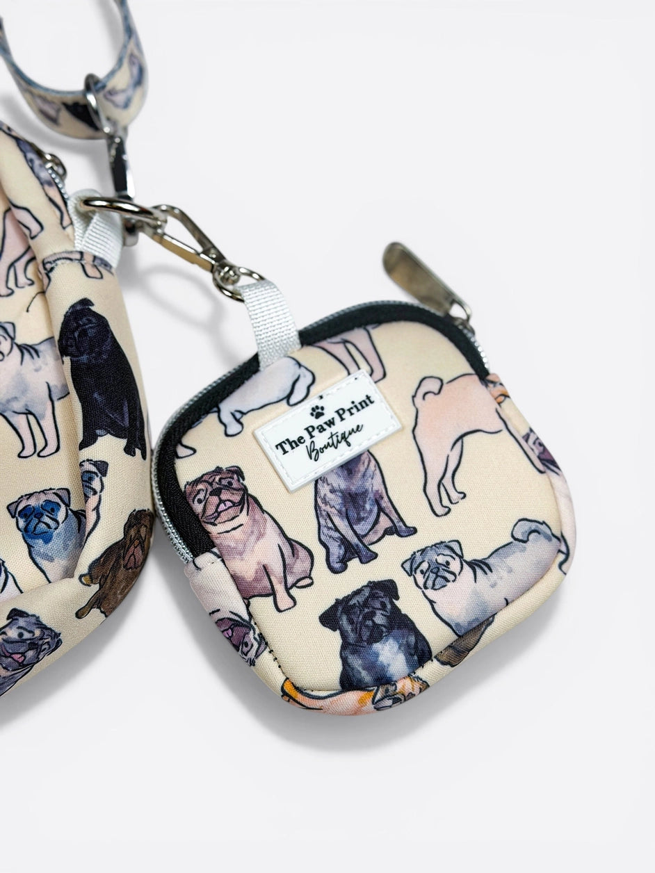 The Pug Dog Walking Bag