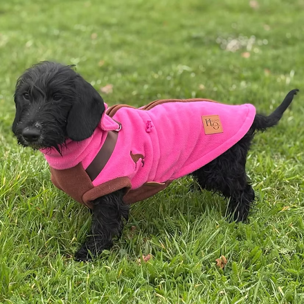 PupDri Zip Back Dog Fleece Harness Jumper | Hound Outfitters