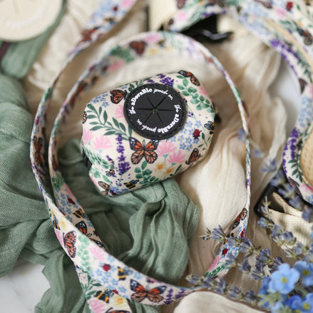 Dog Poop Bag Holder - Bumbles & Butterflies