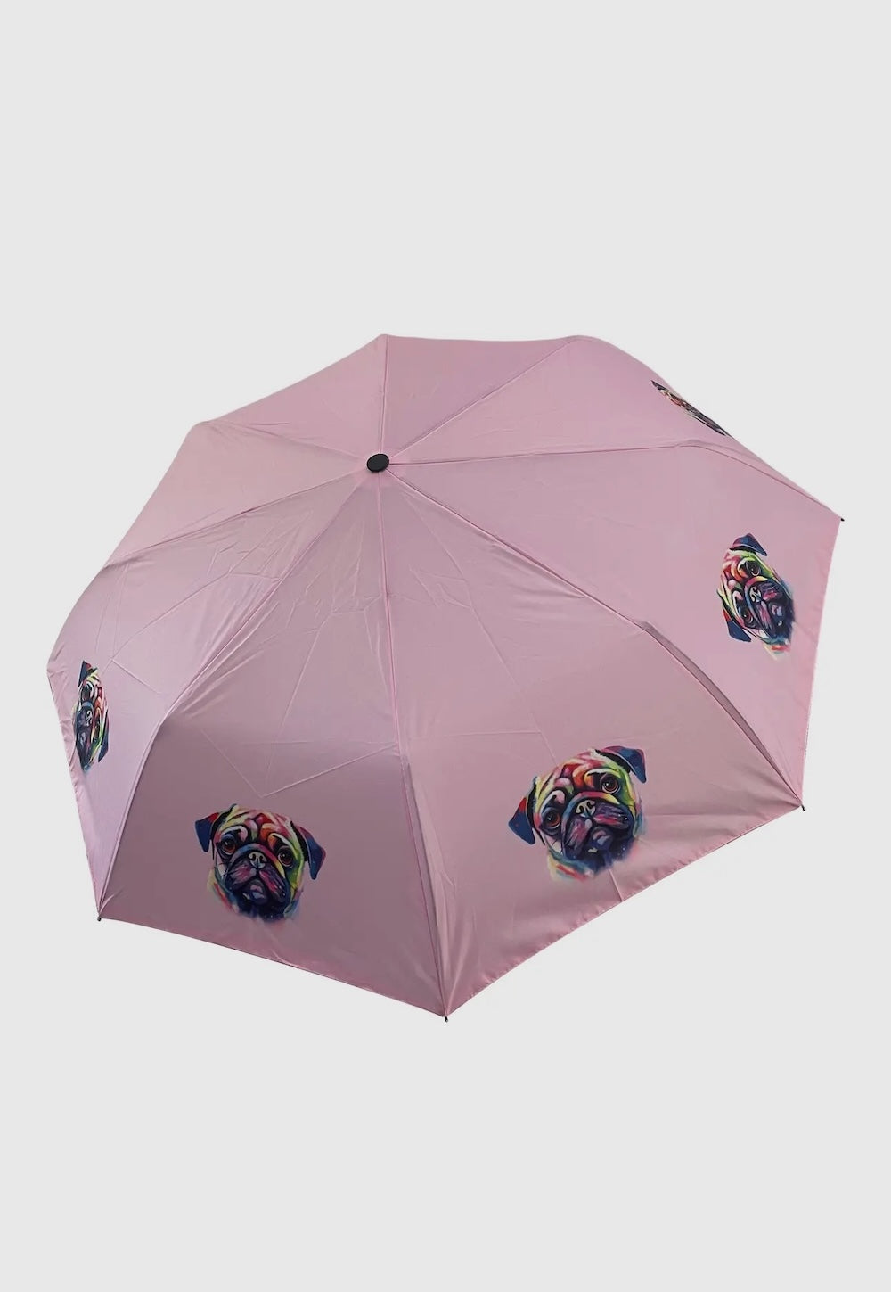 Pug Dog Print Umbrella