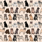 The Pug Dog Walking Bag