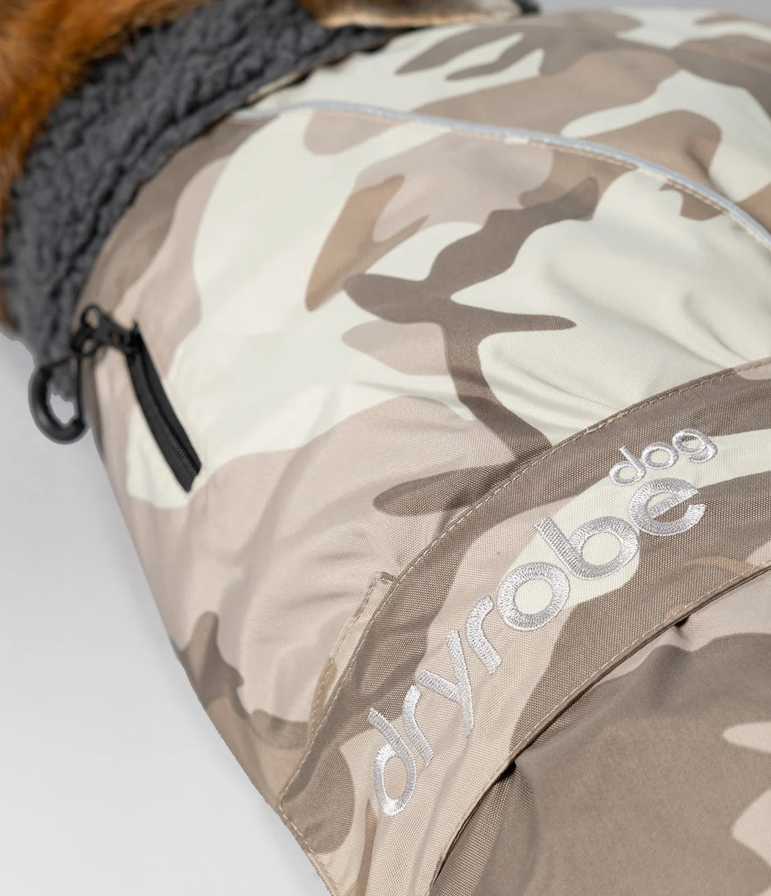 Sand Camo Dog Coat