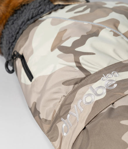 Sand Camo DRYROBE Dog