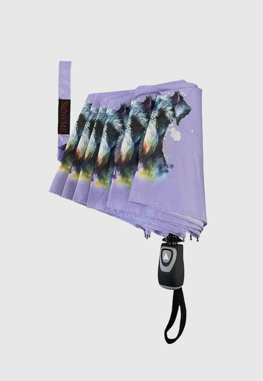 Schnauzer Dog Print Umbrella