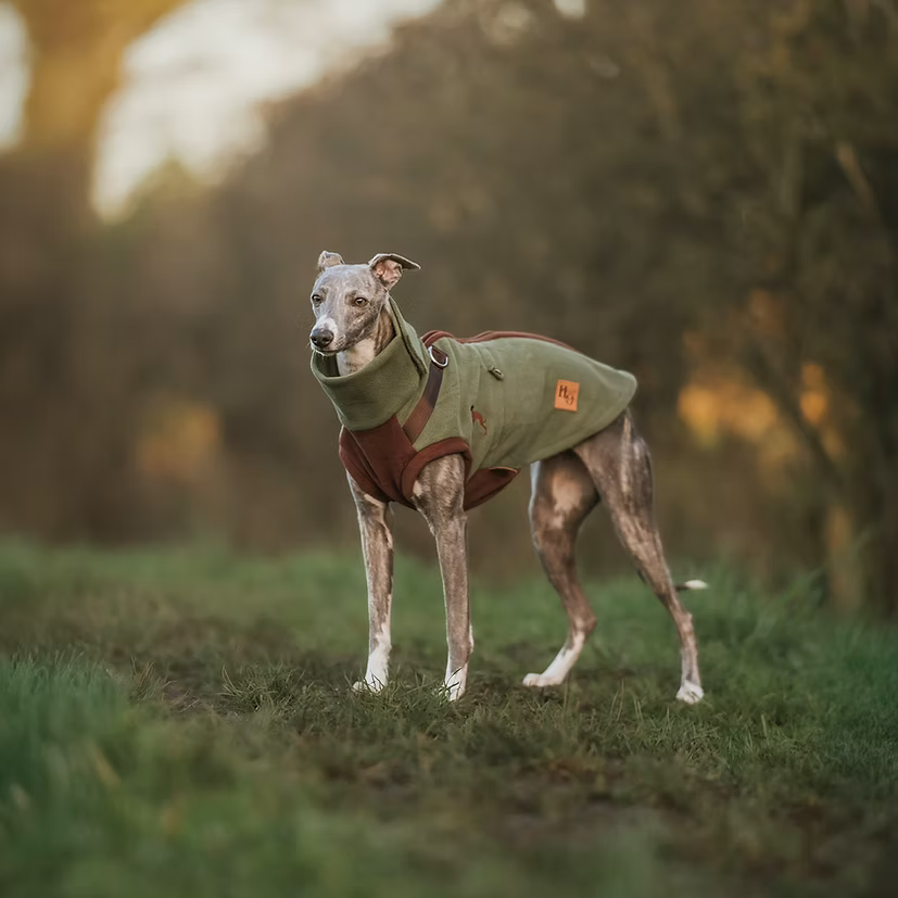 PupDri Zip Back Dog Fleece Harness Jumper | Hound Outfitters
