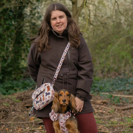 The Spaniels Dog Walking Bag