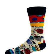 Swearing Always Helps Men's Novelty Crew Socks