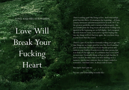 Sorry in advance for making things weird. - A Disappointing Affirmations Collection (Hardback)