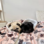 The Pug Dog Blanket