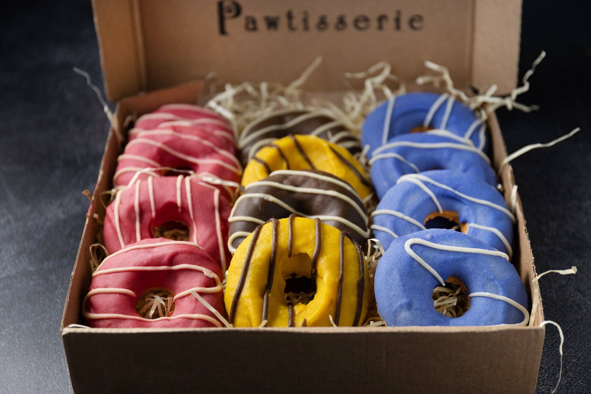 Natural Doggy Doughnuts - Box of 12: Loose
