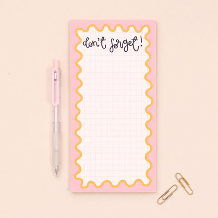 To do list - don't forget