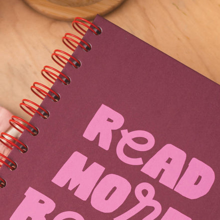 Reading Journal A5 | Hardback | More Books