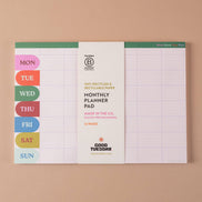 A4 Weekly / Monthly Planner Pad | Work Hard, Play Nice