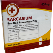 Sarcasium - Candy Mints, Funny Novelty Stocking Fillers