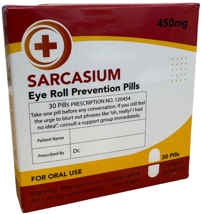 Sarcasium - Candy Mints, Funny Novelty Stocking Fillers