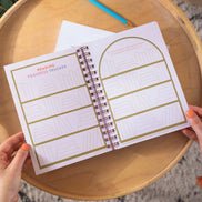 Reading Journal A5 | Hardback | Turquoise Citrus