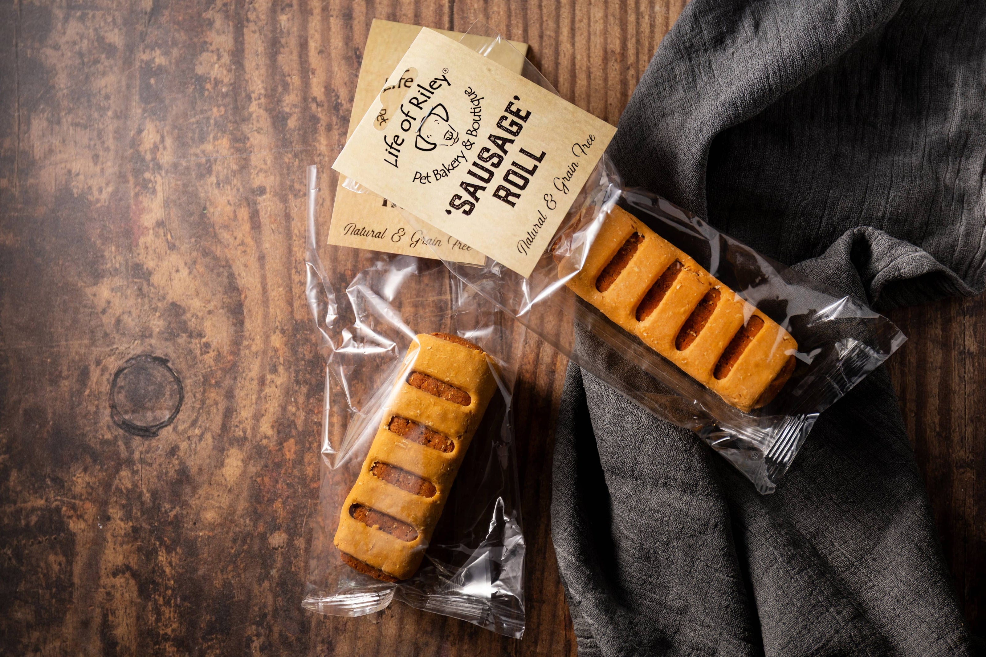 Doggy Sausage Rolls - Grain Free & Natural