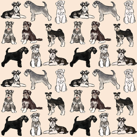 Schnauzer Dog Blanket
