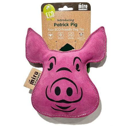 Eco Dog Toys By Miro & Makauri - Patrick Pig: Patrick