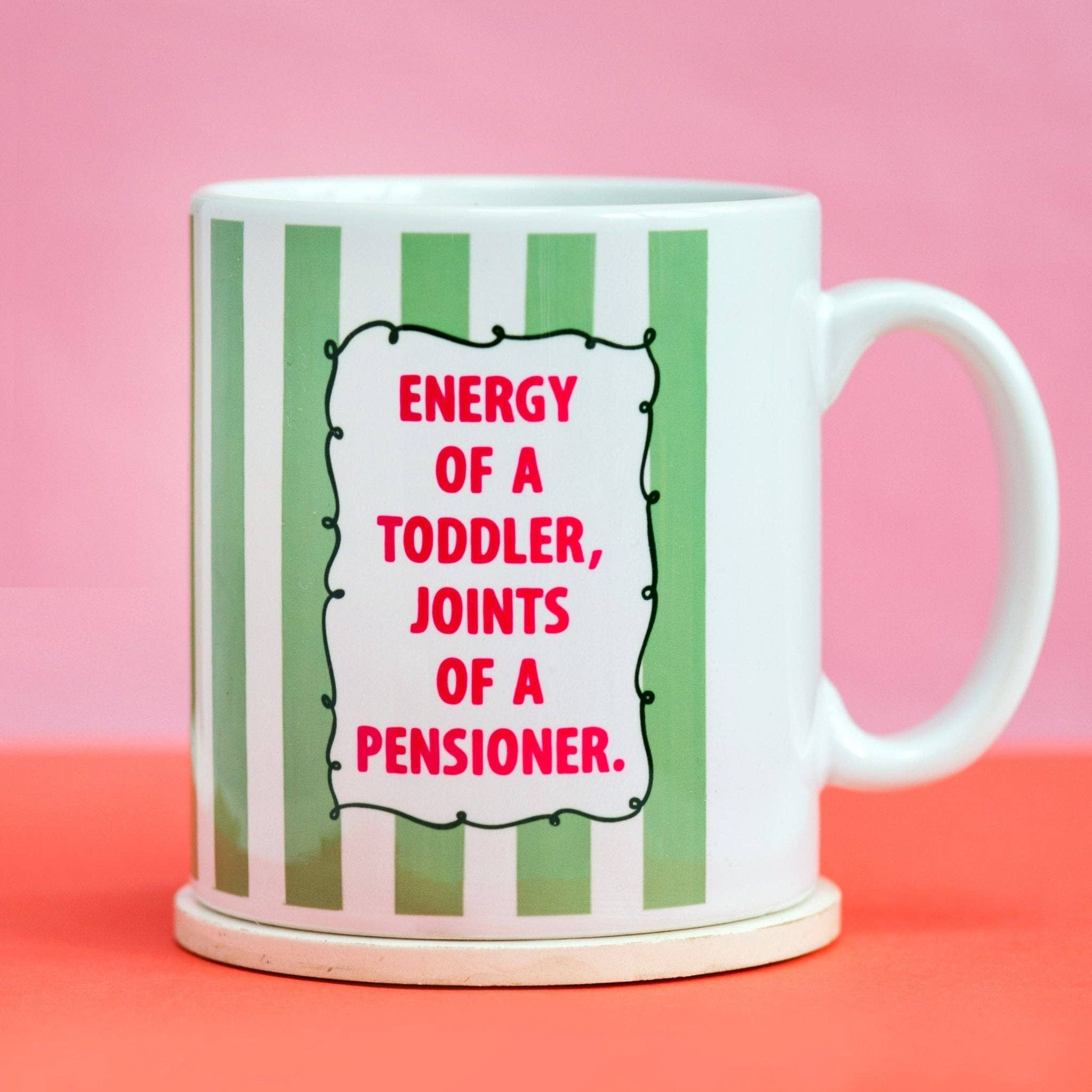 Funny Midlife Slogan Mug