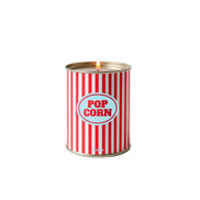 Metal tin candle 