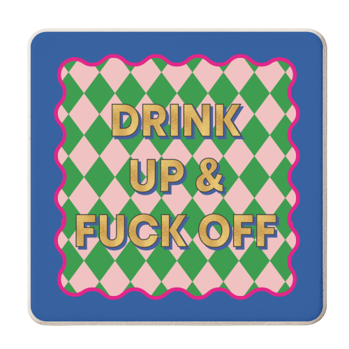 Coasters '& F*ck Off' By Claire Atwood: Cork