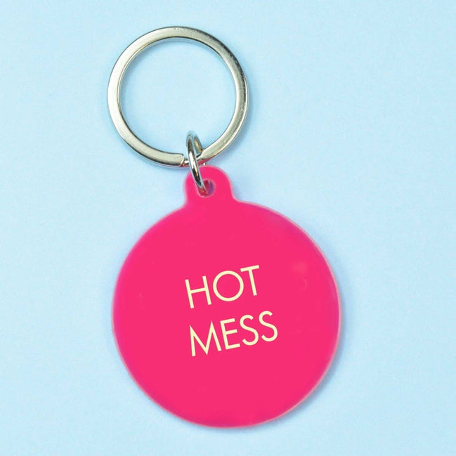 Hot Mess Keytag
