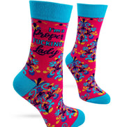 I'm a Proper Fucking Lady Women's Crew Socks