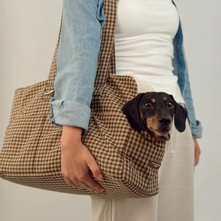 Dog Carrier - Cotswold Check