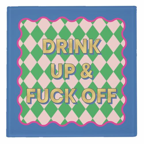 Coasters '& F*ck Off' By Claire Atwood: Cork