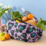 Pink Leopard Reusable Shopping Bag
