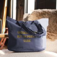 Undiagnosed But I'm Pretty Sure | Tote Bag: Vintage Black