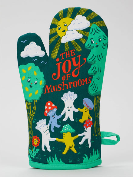 The Joy Of Mushrooms Oven Mitt