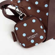 Crescent Treat Pouch - Biscotti Blue