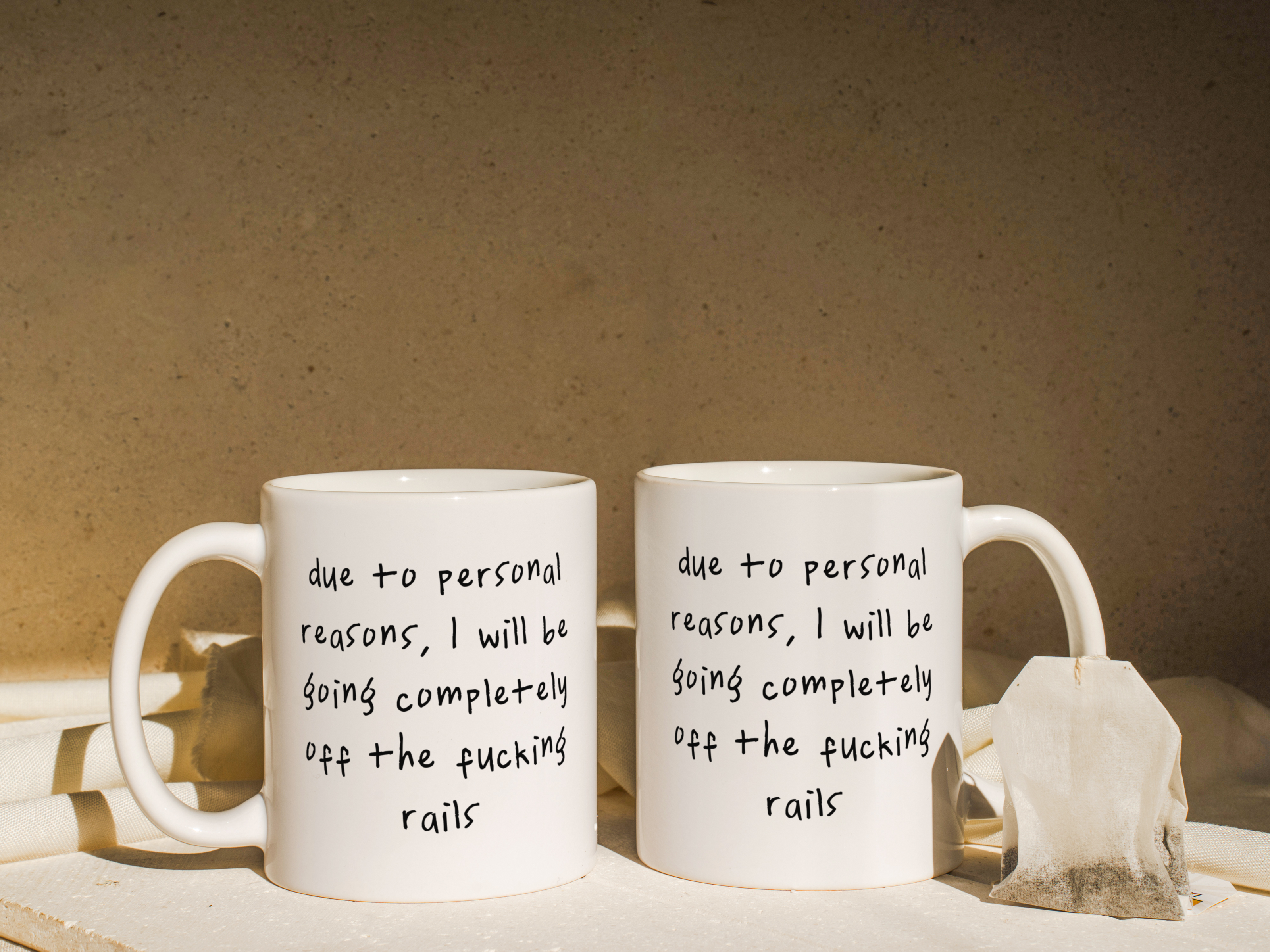 Due To Personal Reasons | Mug: Black / 11oz Ceramic