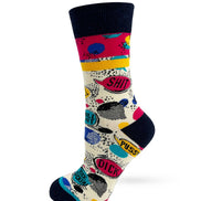 Swearing Always Helps Women's Crew Socks