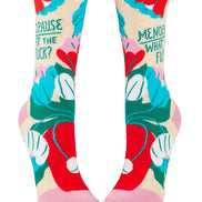 Menopause Crew Socks