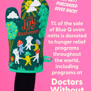 The Joy Of Mushrooms Oven Mitt