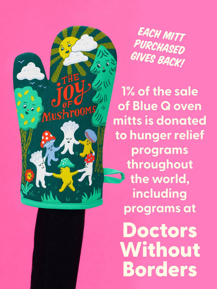 The Joy Of Mushrooms Oven Mitt