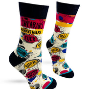 Swearing Always Helps Women's Crew Socks