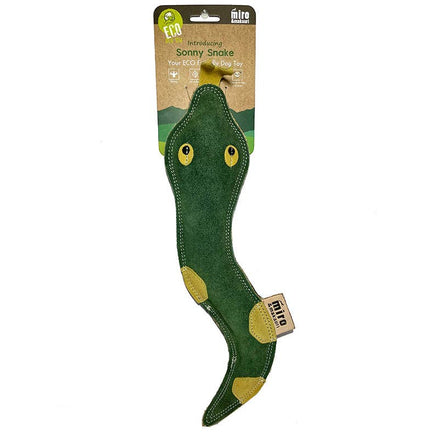 Eco Dog Toys By Miro & Makauri - Sonny Snake: Sonny