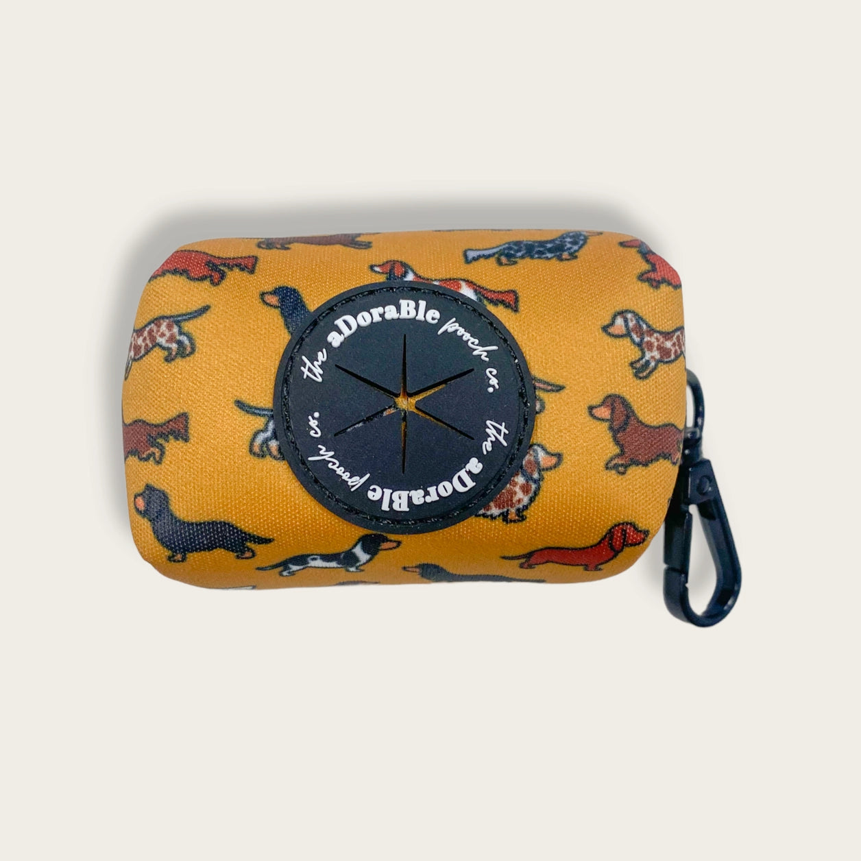 Dog Poop Bag Holder - Dashing Dachshunds