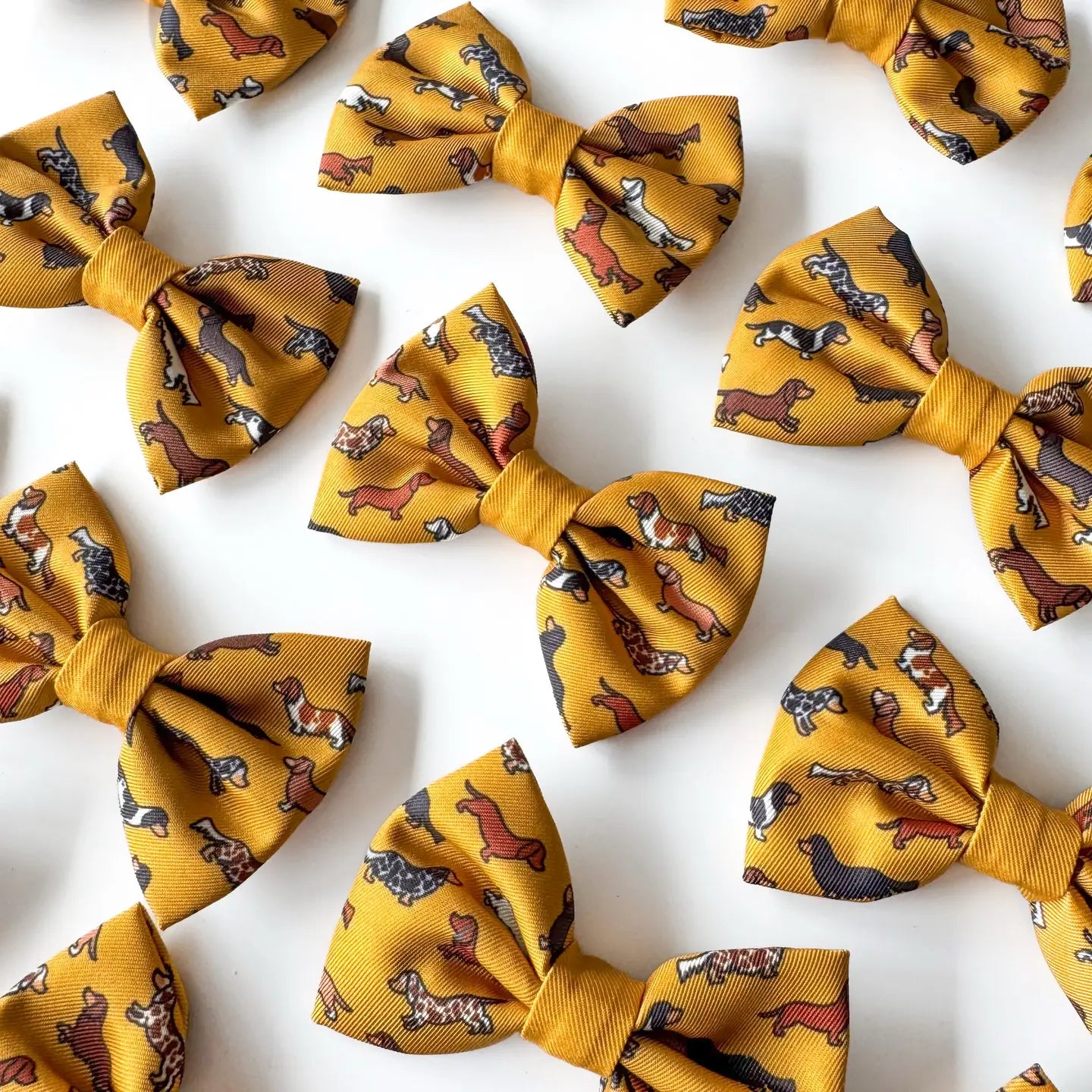 Dog Bow Tie - Dashing Dachshunds